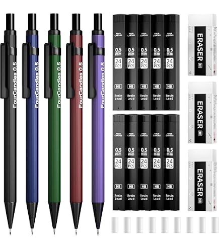 四枝筆樂團 FOUR PENS CD 5セット Four Candies Conjunto de lápis mecânicos de metal com 5 peças